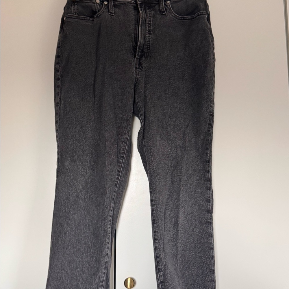 Madewell the curvy perfect vintage Jeans in Washed Black - size 30